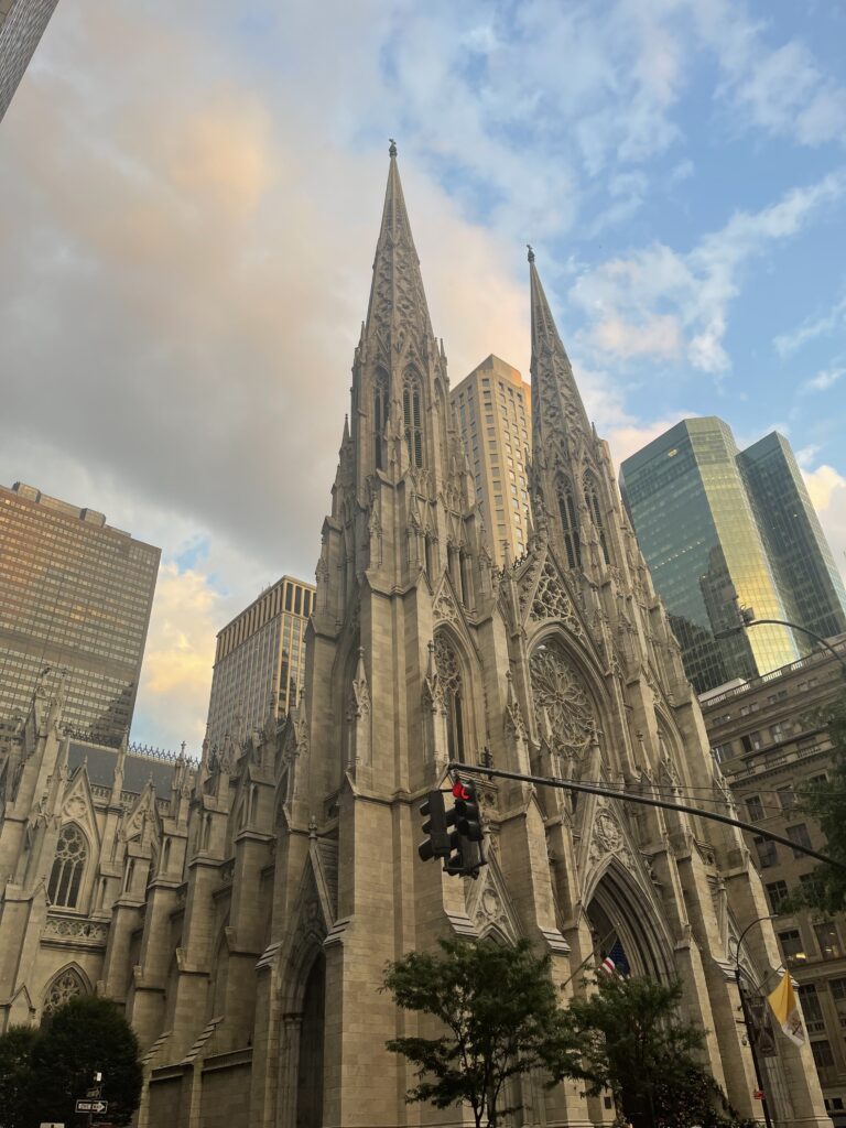 St. Patricks at Sunset