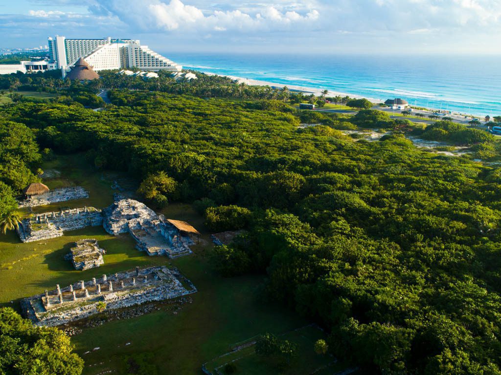 El Rey archaeological ruins in Cancun's Hotel Zone