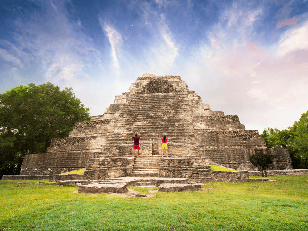 Chacchoben Mayan ruins near Chetumal
