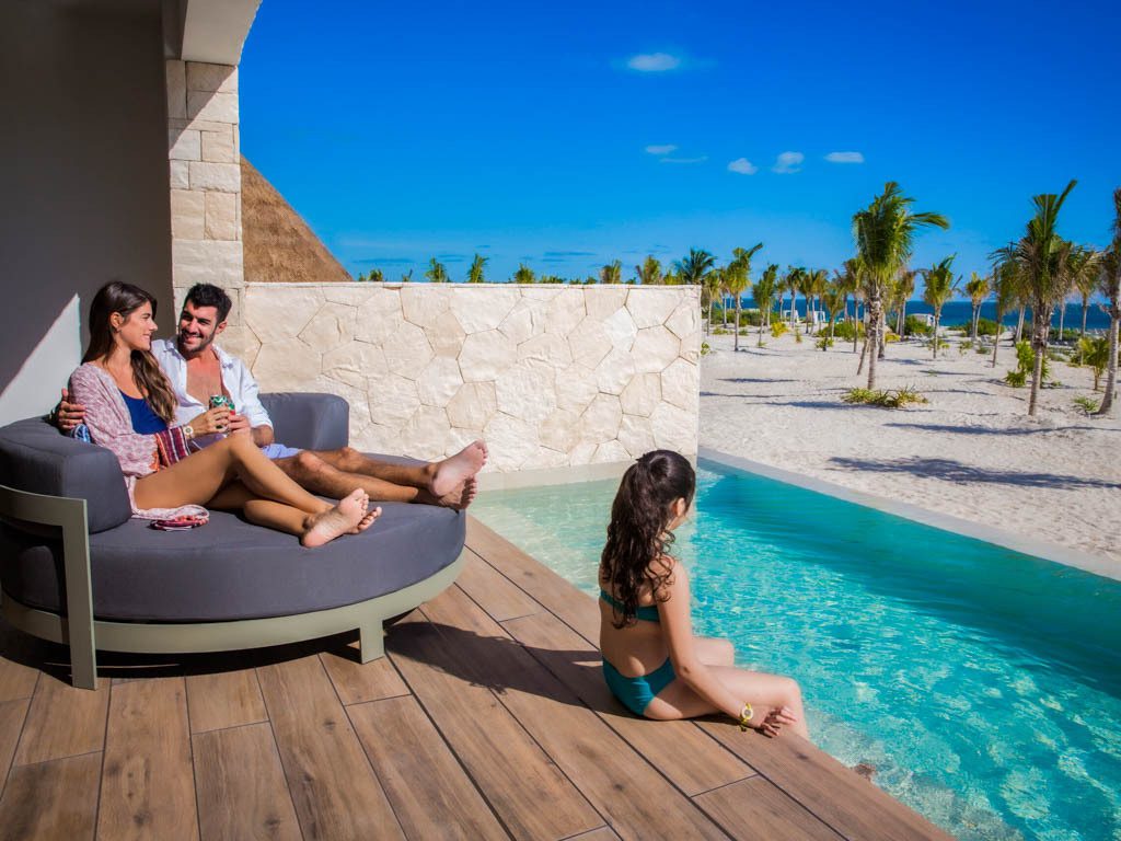 Costa Mujeres luxury resort ocean view