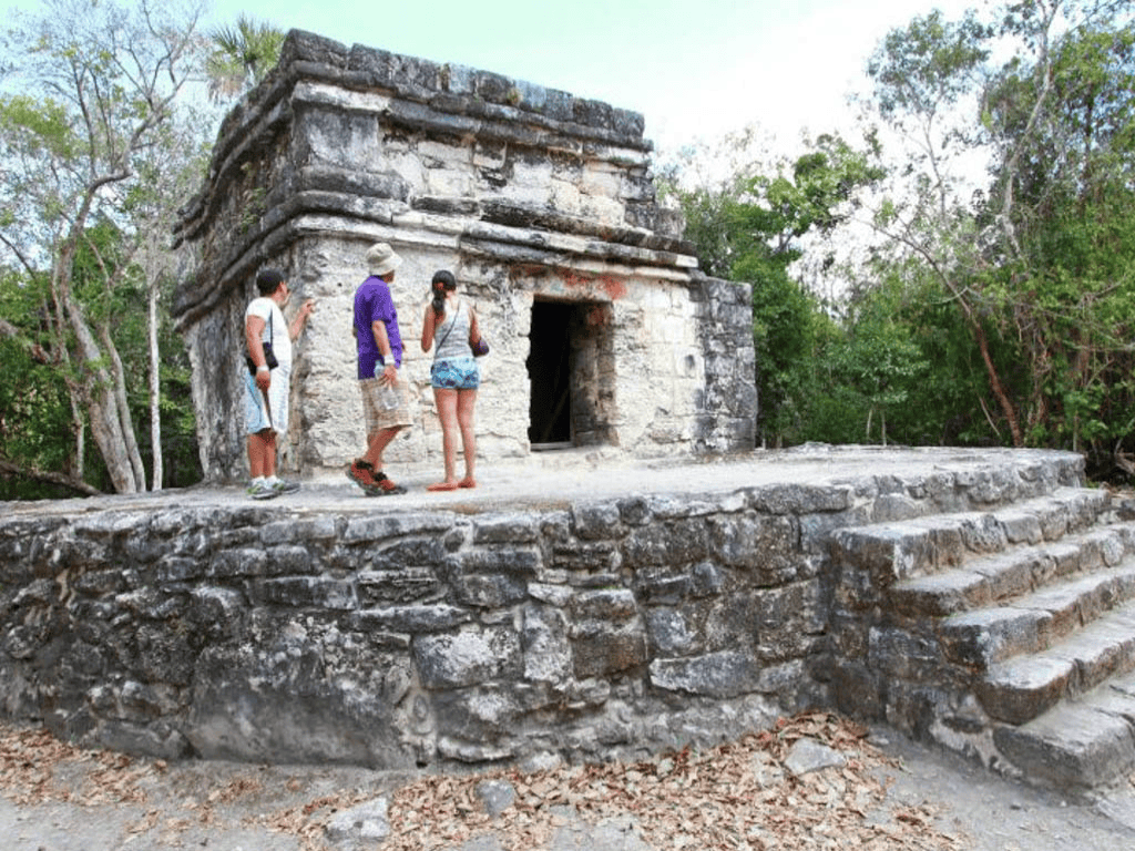 San Gervasio Mayan archaeological site Cozumel