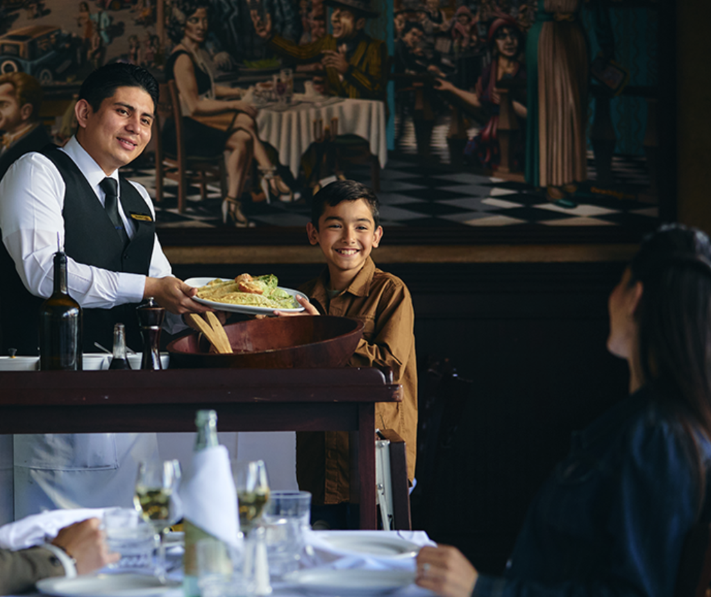 Fine dining restaurant in Baja California.