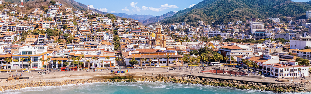 Downtown Puerto Vallarta.