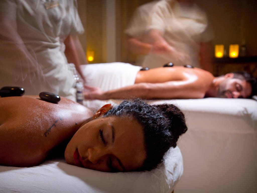 Couples spa treatment