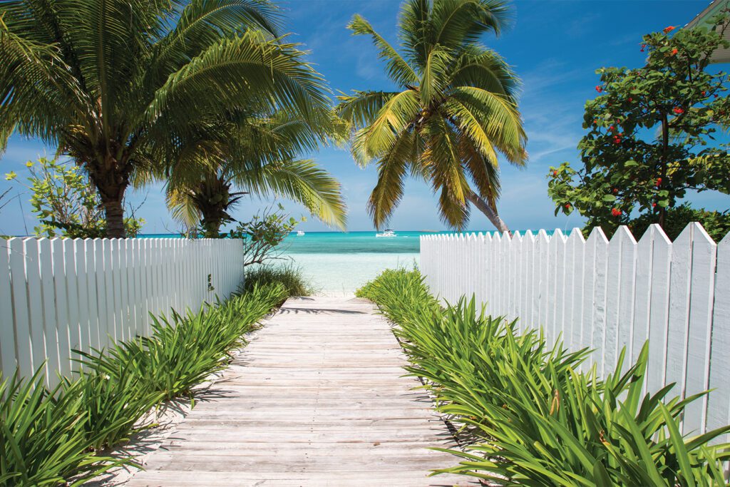 Pathway at Berry Islands