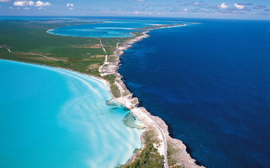 Eleuthera Glass Window from above