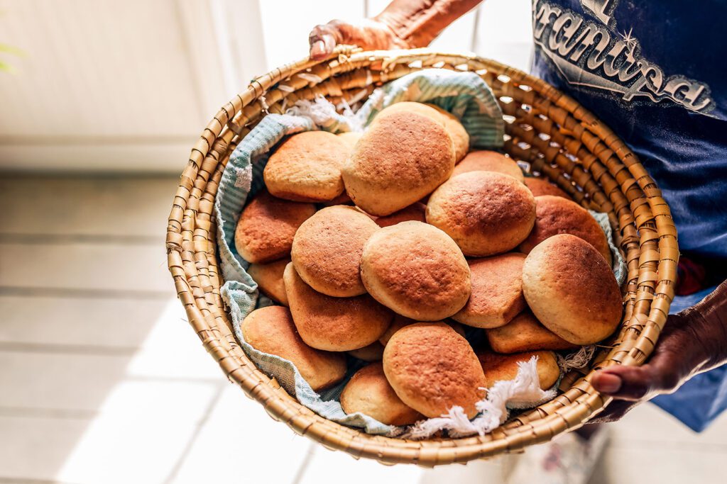 Fresh pastries from the Bahamas