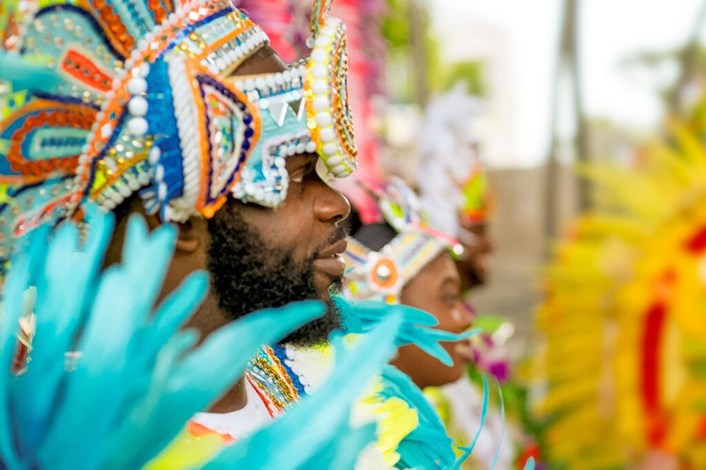 Costumes at Junkanoo