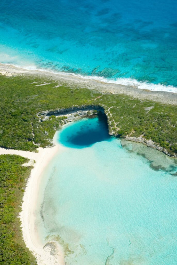 Blue Hole on Long Island