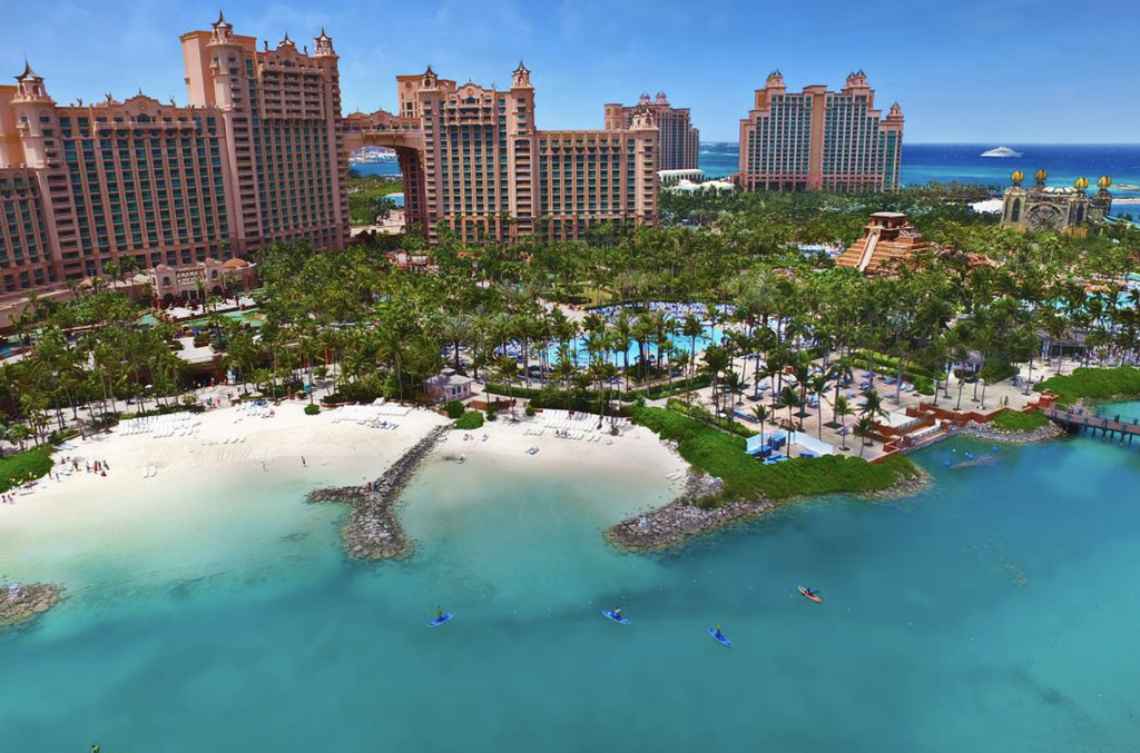 Atlantis, Paradise Island, in the Bahamas
