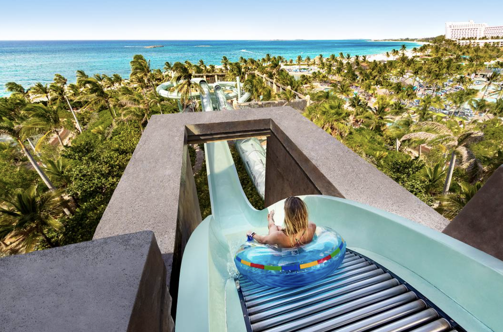 Water Slide at Atlantis