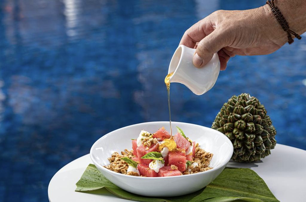 Watermelon Salad at Atlantis