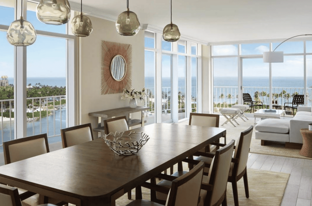 Dining & Sitting Room Example at Atlantis