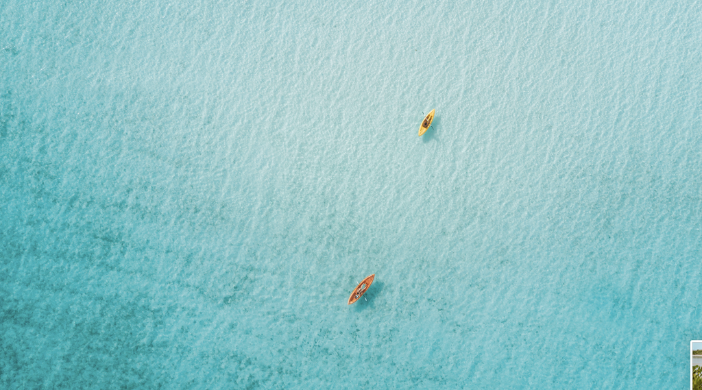North Caicos kayakers