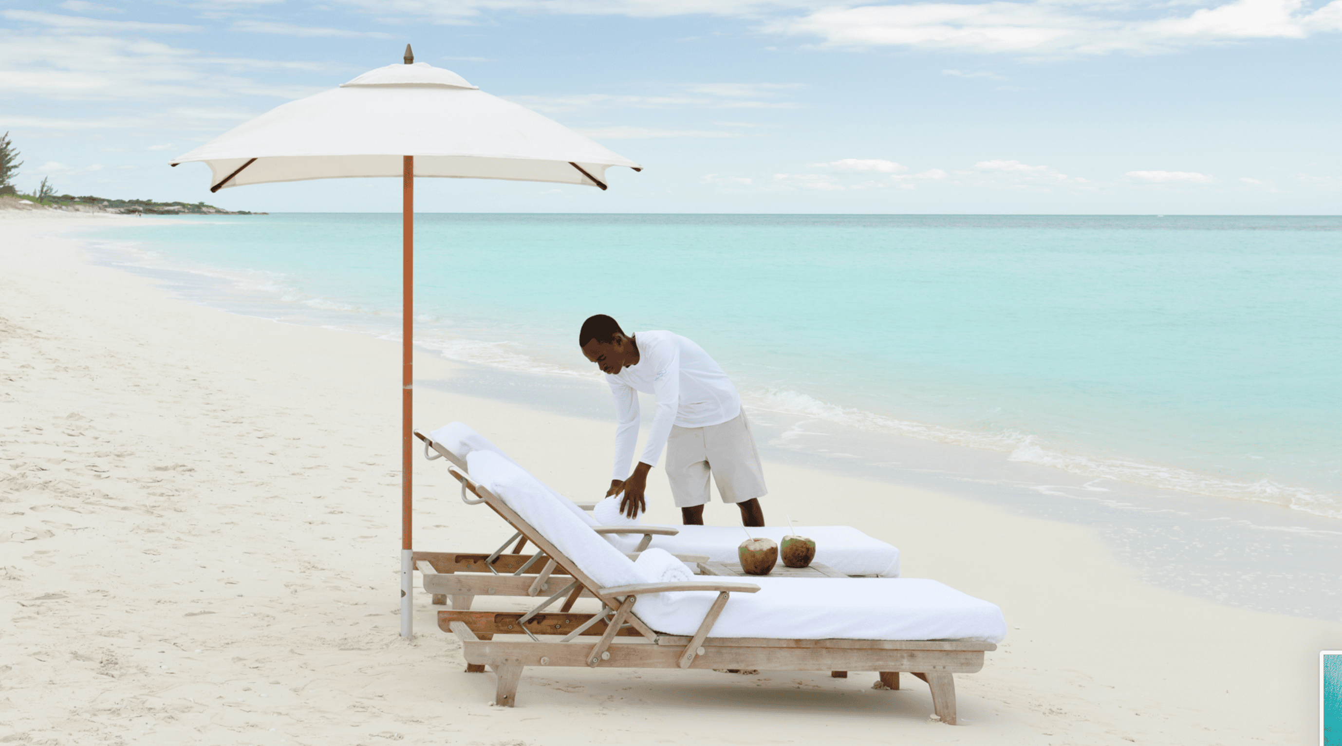 North Caicos resort service