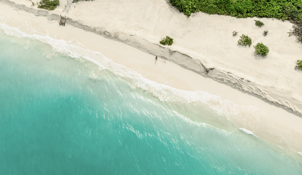 Parrot Cay white sand beaches