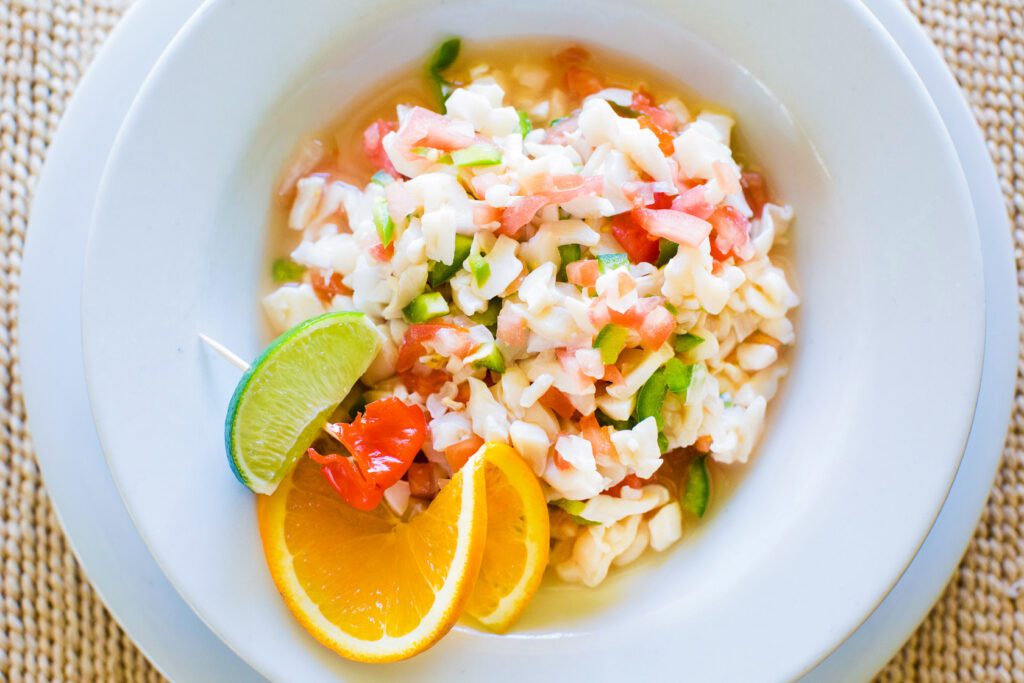 Conch Salad at The Bahamas