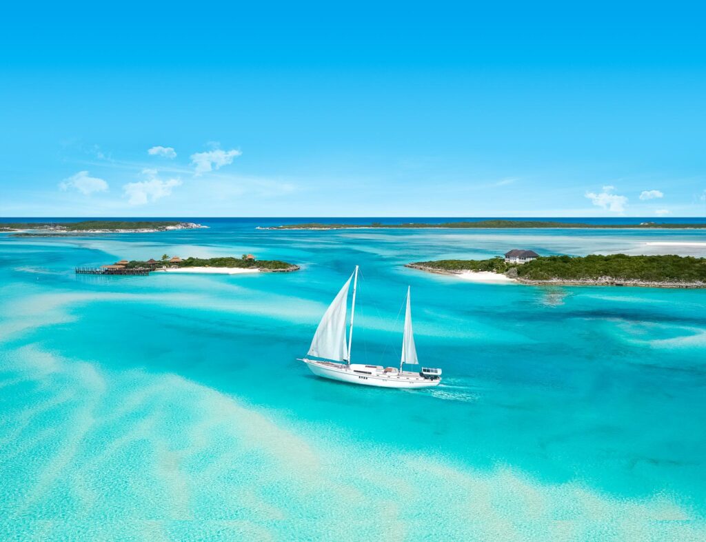 Island chain of The Exumas